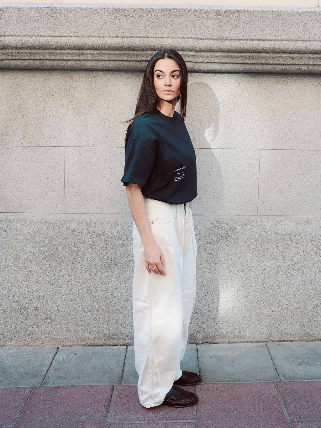 No Autopilot - Boxy cropped Tee