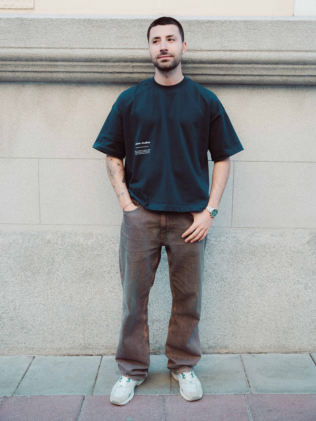 No Autopilot - Boxy cropped Tee