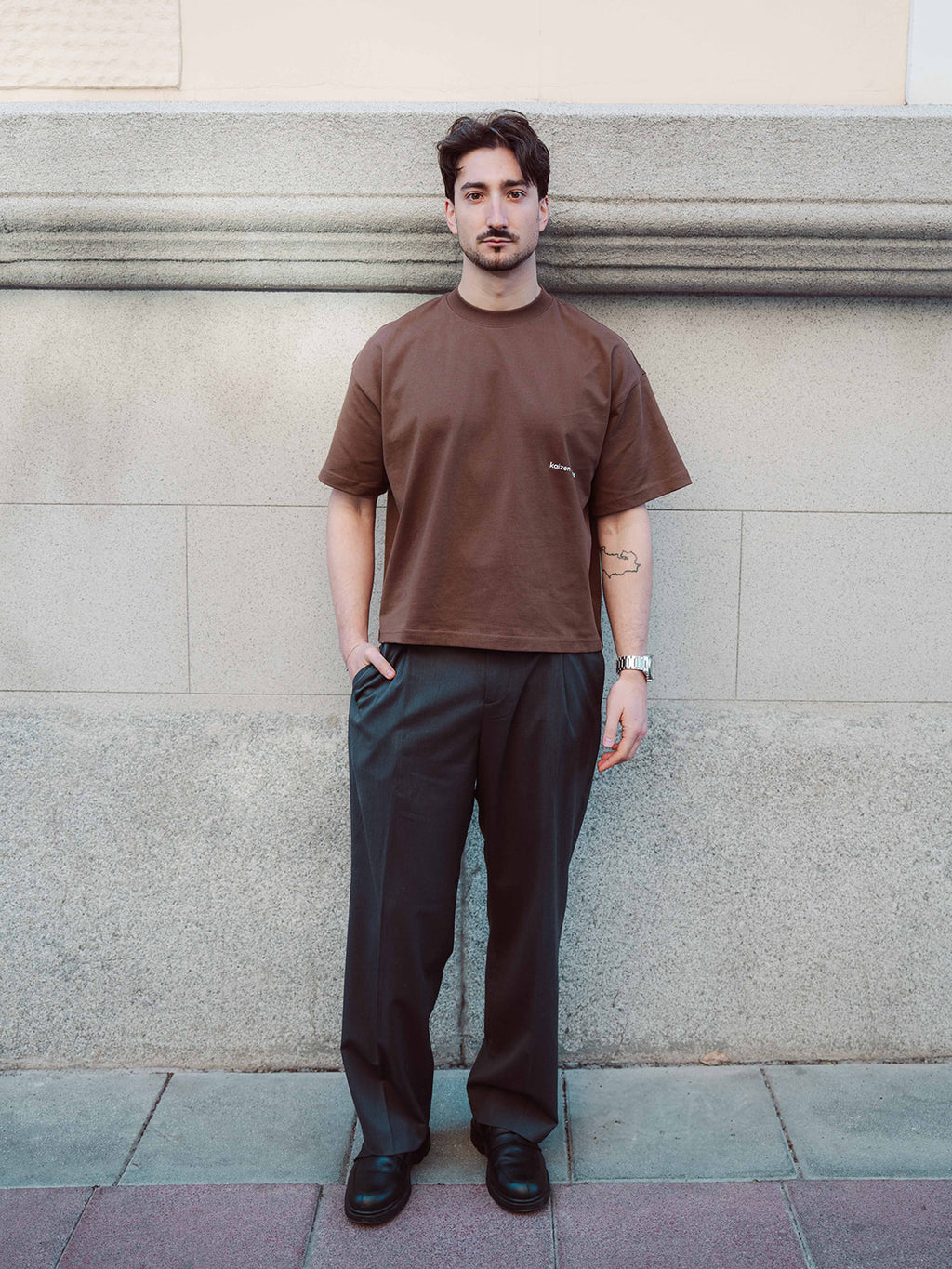 Core logo - Boxy cropped Tee