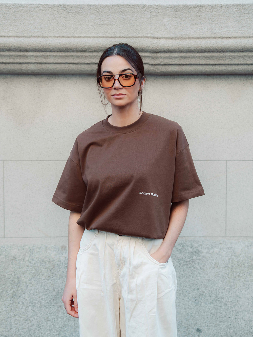 Core logo - Boxy cropped Tee