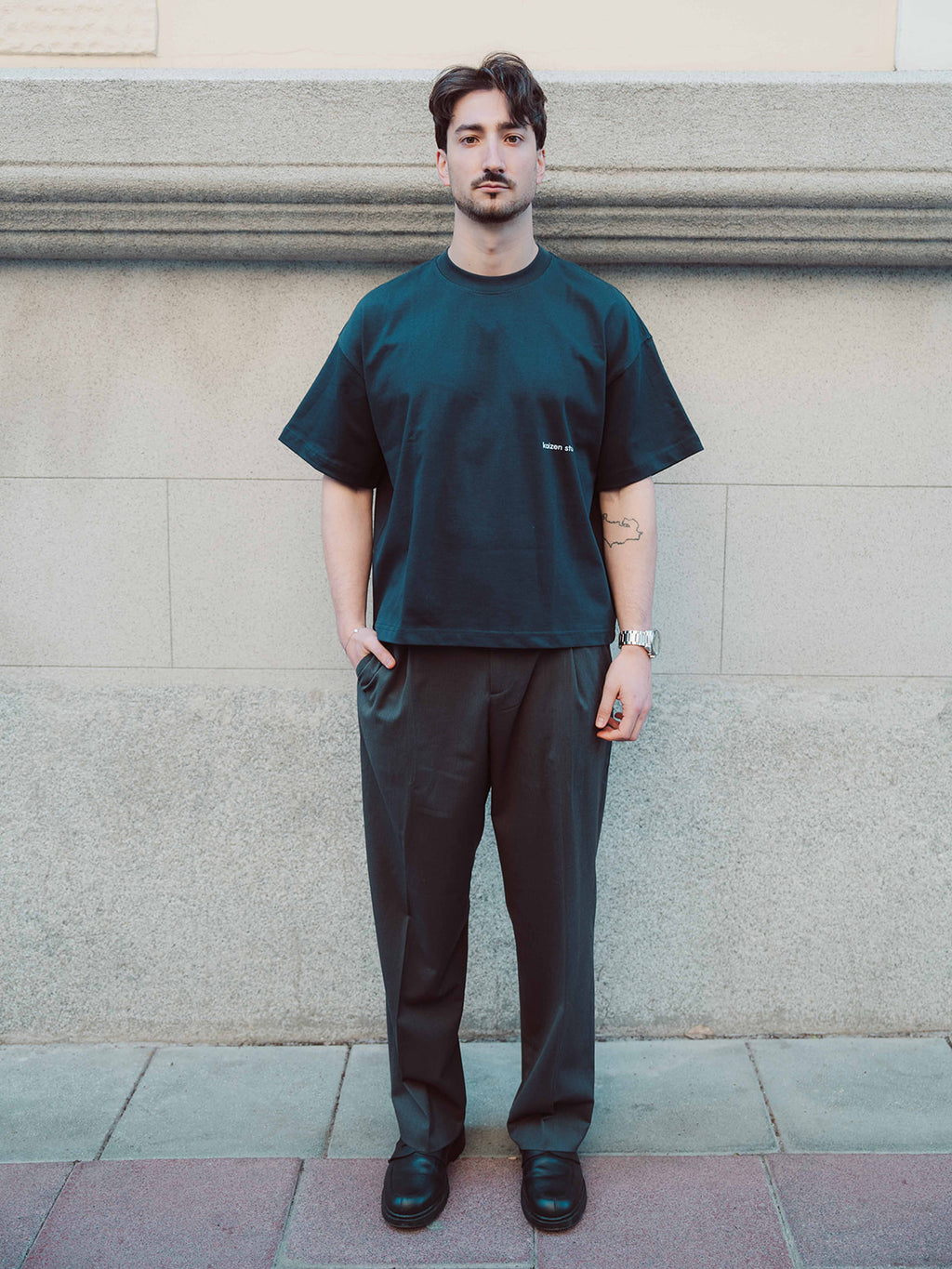 Core logo - Boxy cropped Tee