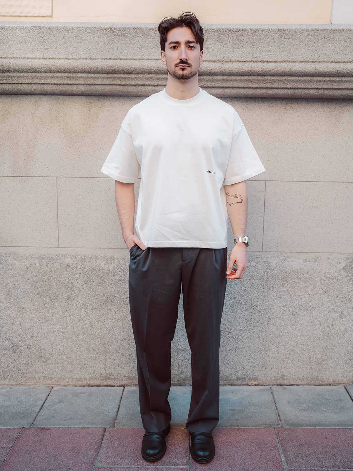 Core logo - Boxy cropped Tee