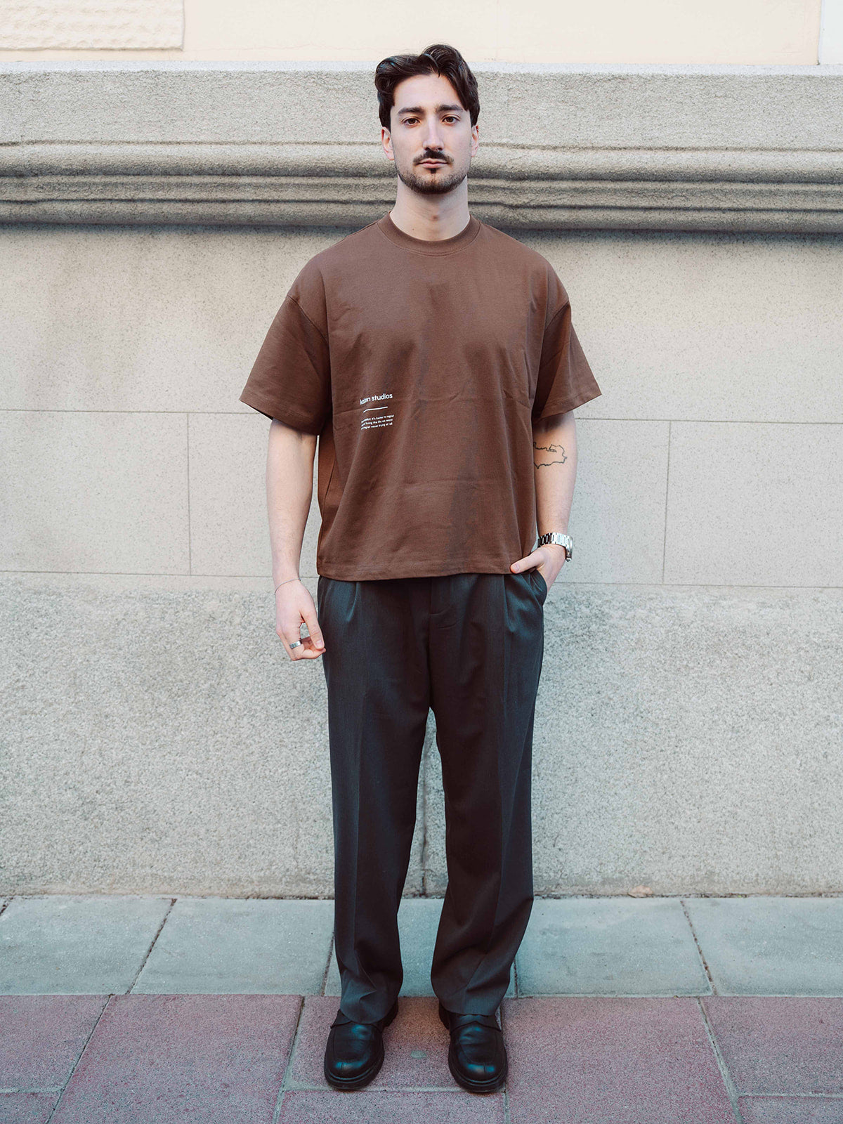 No Autopilot - Boxy cropped Tee