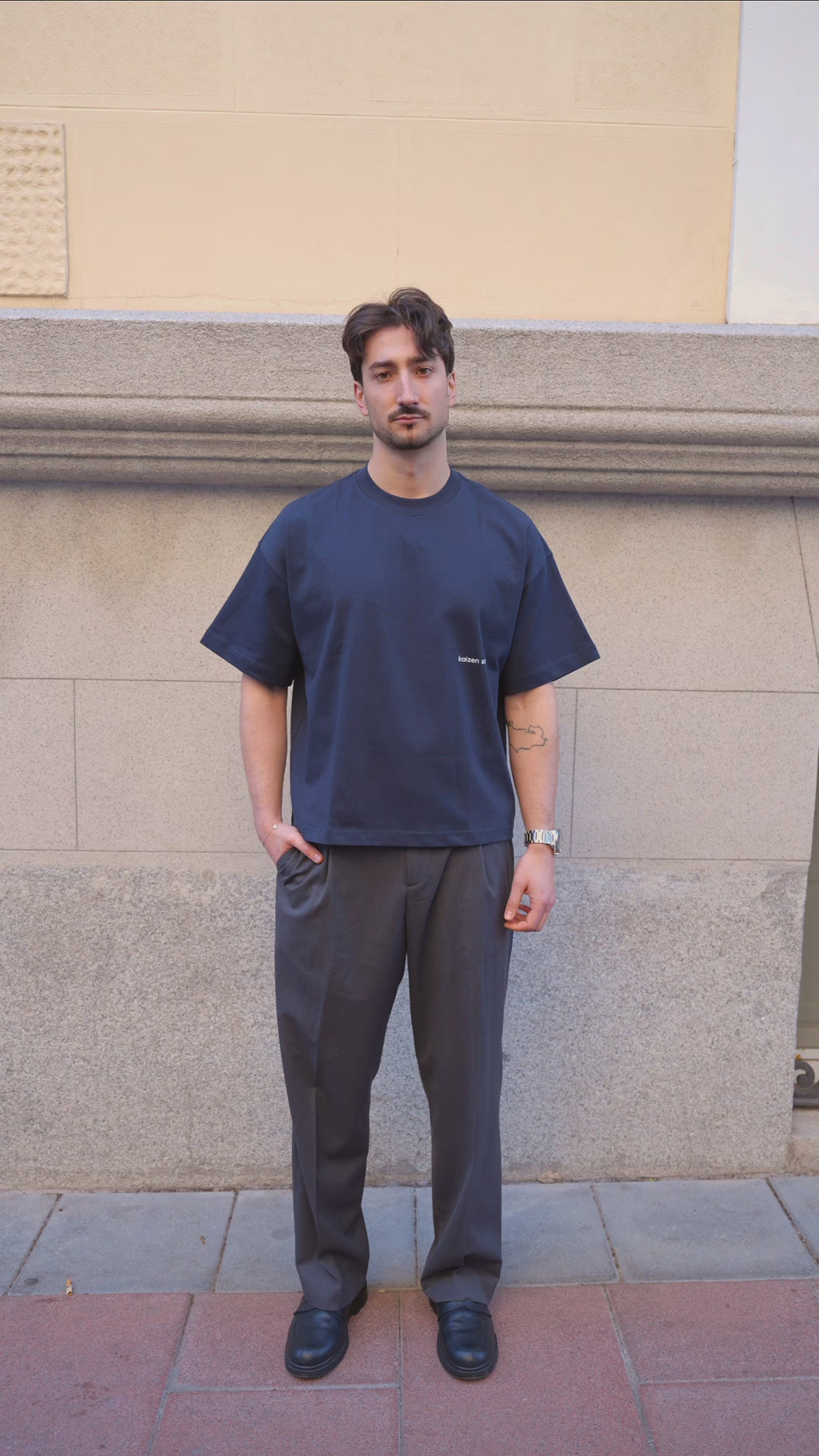 Core logo - Boxy cropped Tee