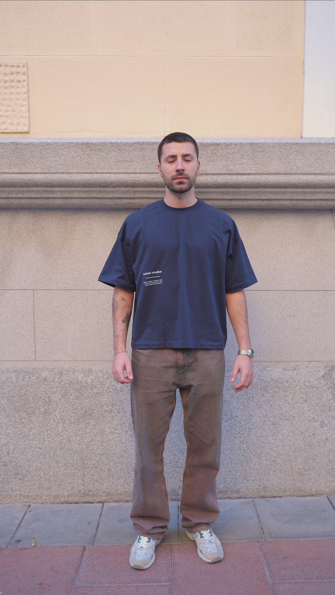 No Autopilot - Boxy cropped Tee